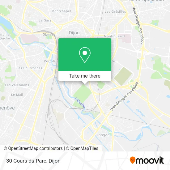 30 Cours du Parc map