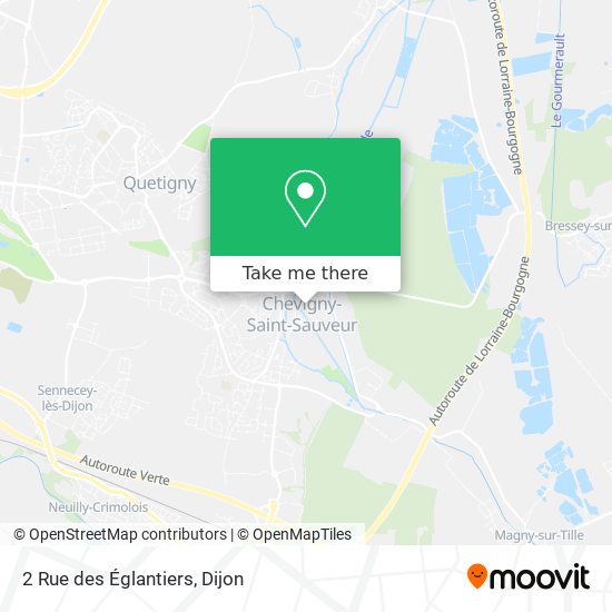 2 Rue des Églantiers map