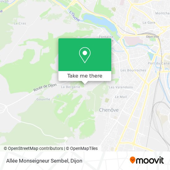 Allée Monseigneur Sembel map