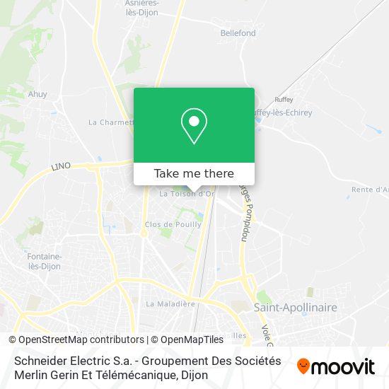 Schneider Electric S.a. - Groupement Des Sociétés Merlin Gerin Et Télémécanique map