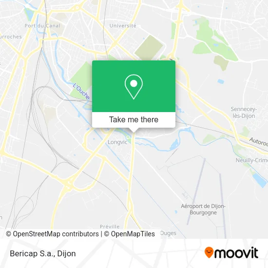 Bericap S.a. map