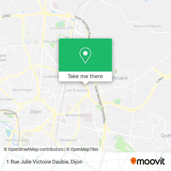 1 Rue Julie Victoire Daubie map