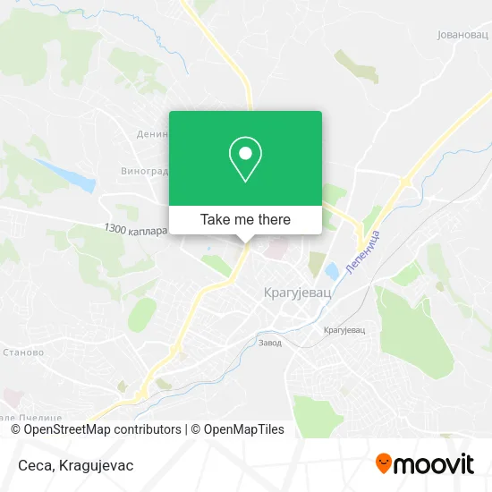 Ceca map
