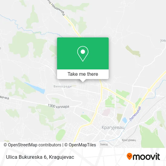 Ulica Bukureska 6 map