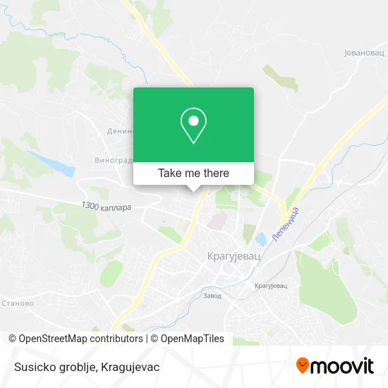Susicko groblje map