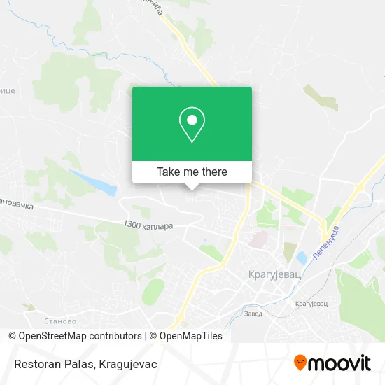Restoran Palas map