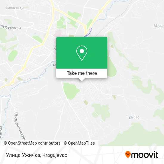 Улица Ужичка map