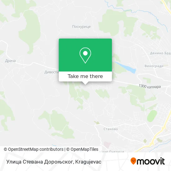 Улица Стевана Дороњског map