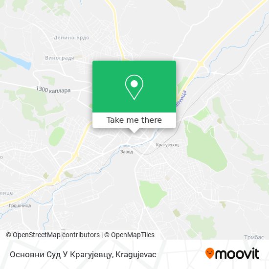 Основни Суд У Крагујевцу map