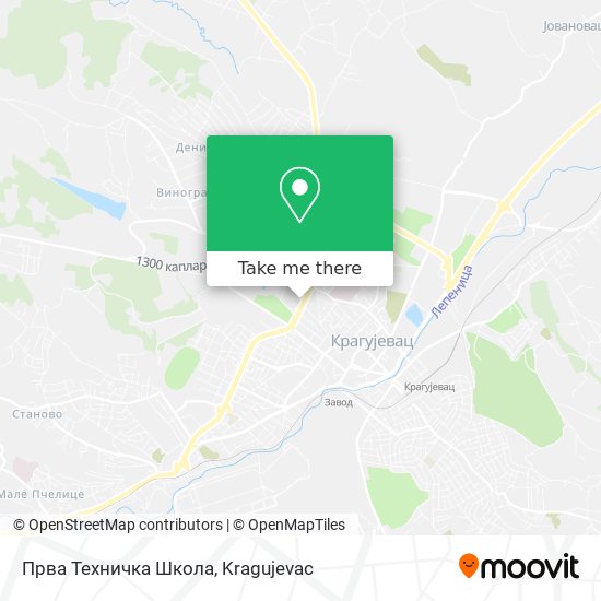 Прва Техничка Школа map