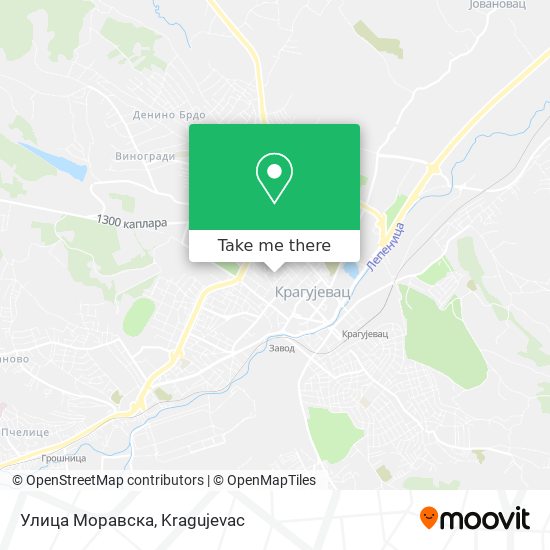 Улица Моравска map