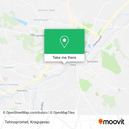Tehnopromet map