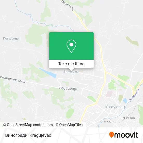 Виногради map