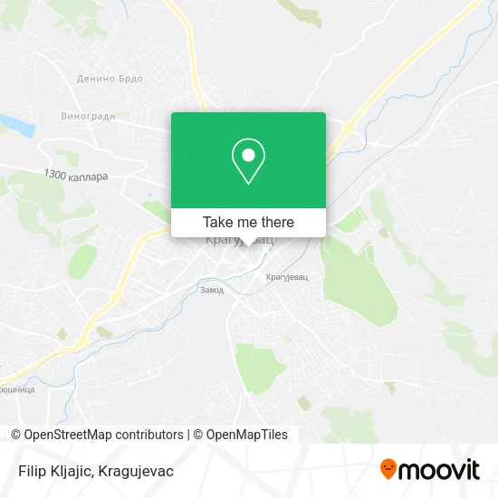 Filip Kljajic map