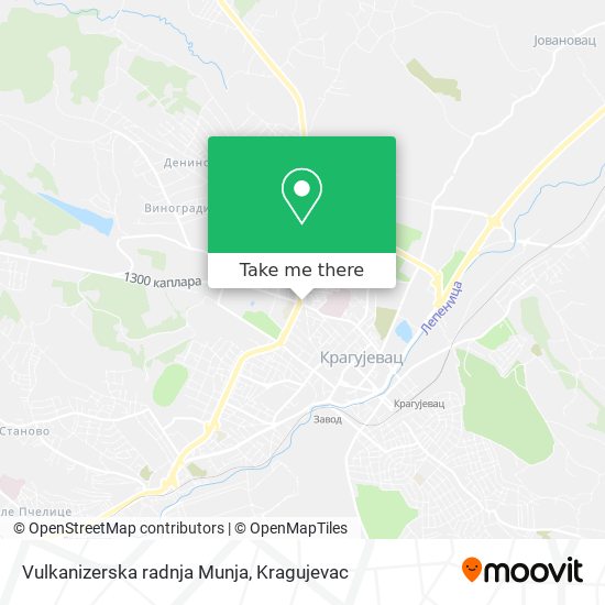 Vulkanizerska radnja  Munja map