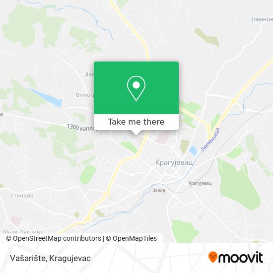 Vašarište map