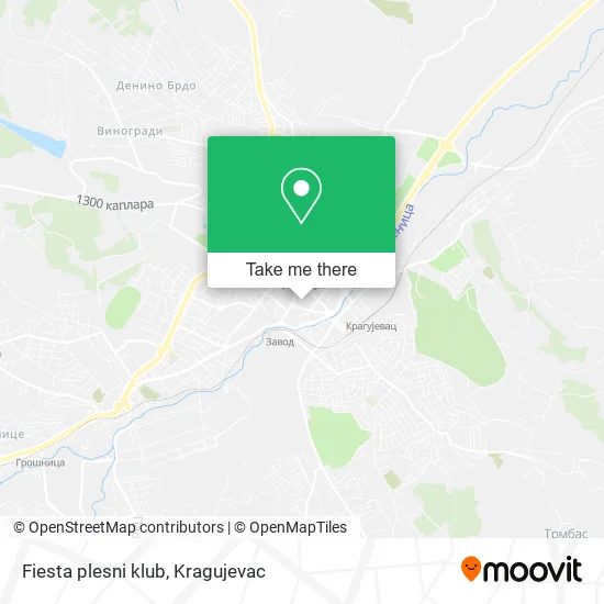 Fiesta plesni klub map