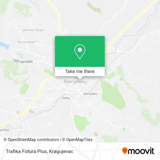 Trafika  Futura Plus map