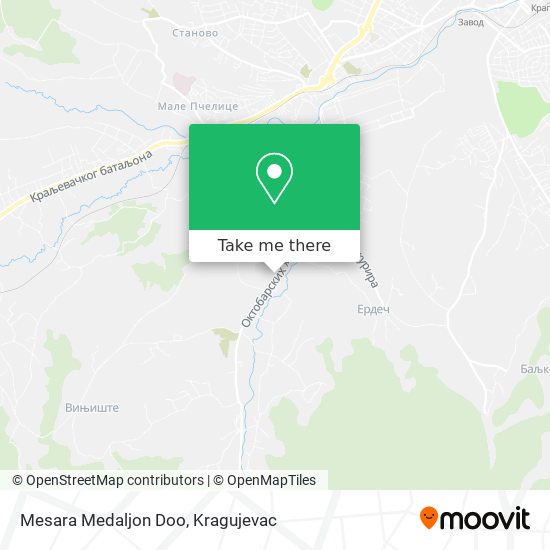 Mesara Medaljon Doo map