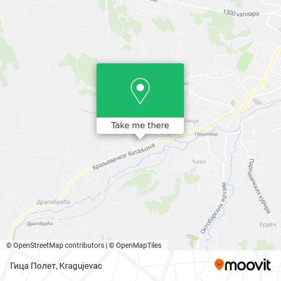 Гица Полет map