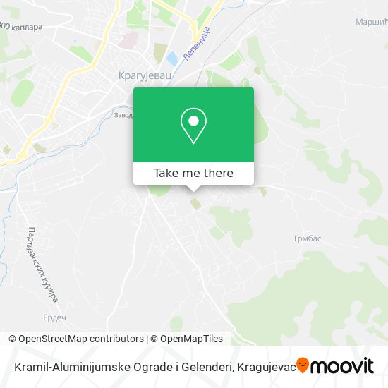 Kramil-Aluminijumske Ograde i Gelenderi map