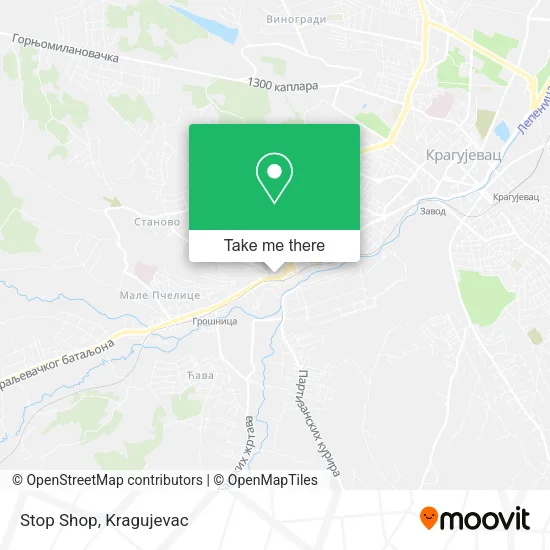Stop Shop map