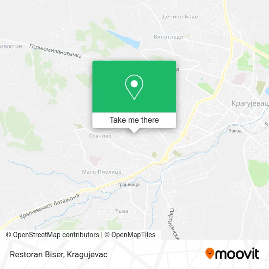 Restoran Biser map