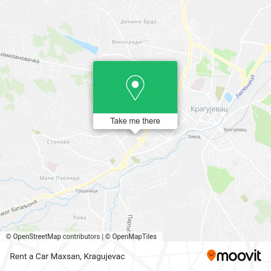 Rent a Car Maxsan map