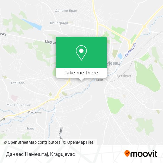 Данвес Намештај map