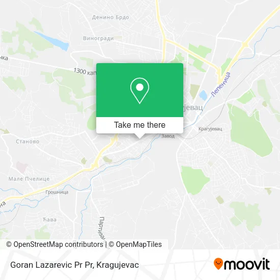 Goran Lazarevic Pr Pr map