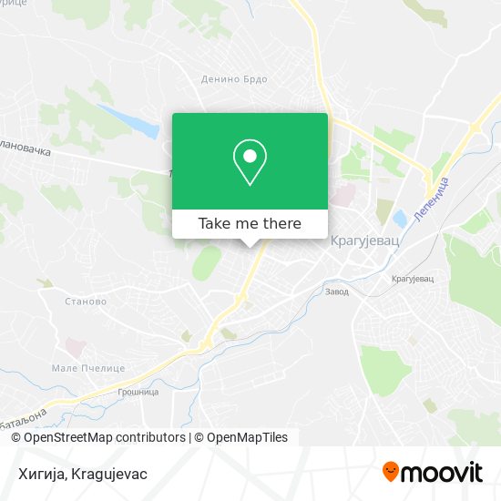 Хигија map