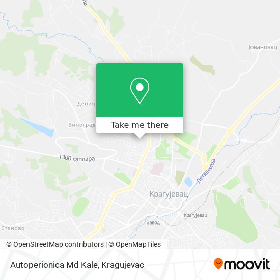 Autoperionica Md Kale map
