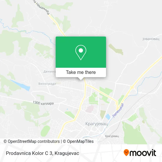 Prodavnica Kolor C 3 map