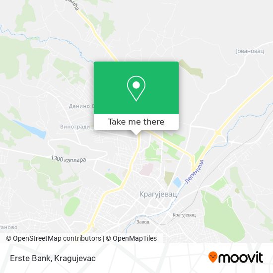 Erste Bank map