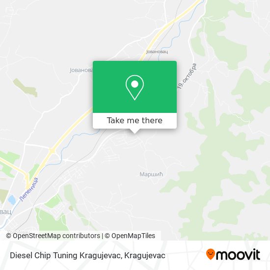 Diesel Chip Tuning Kragujevac map