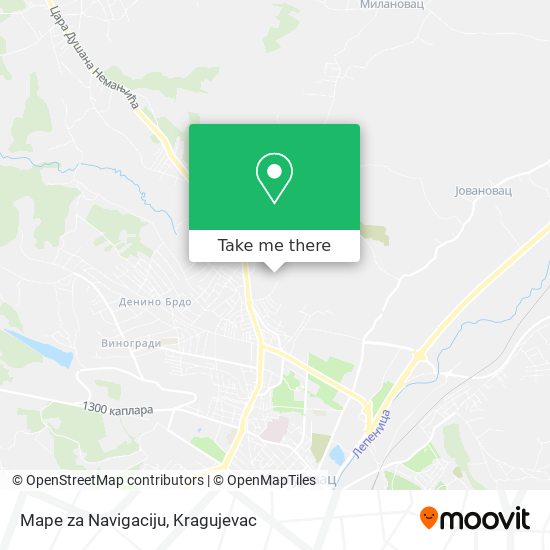 Mape za Navigaciju map
