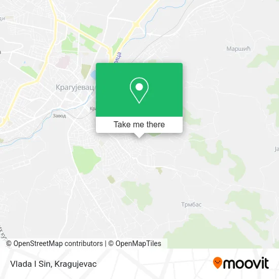 Vlada I Sin map