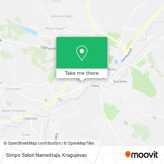 Simpo Salon Nameštaja map