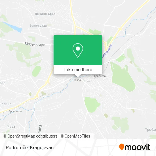 Podrumče map