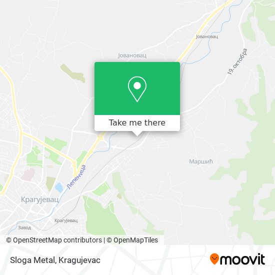 Sloga Metal map