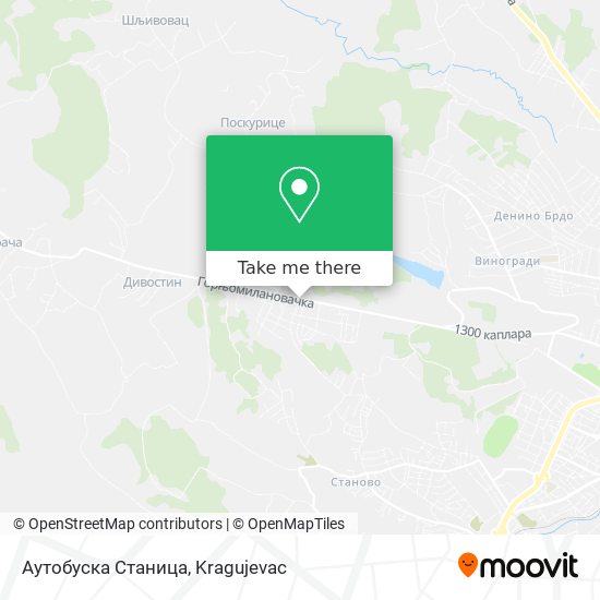 Аутобуска Станица map