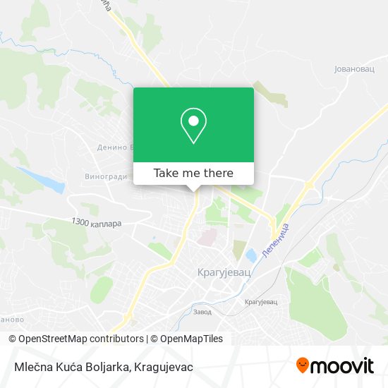 Mlečna Kuća Boljarka map