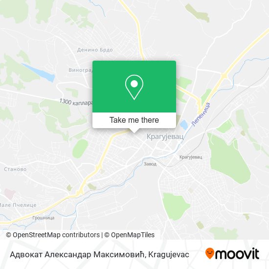 Адвокат Александар Максимовић map