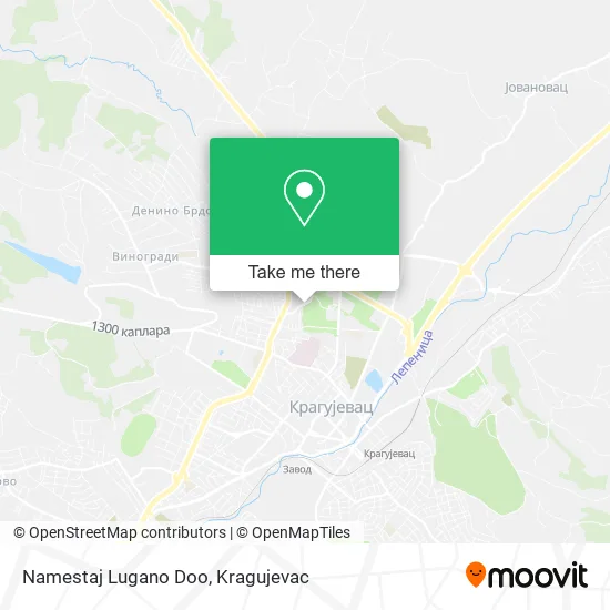 Namestaj Lugano Doo map