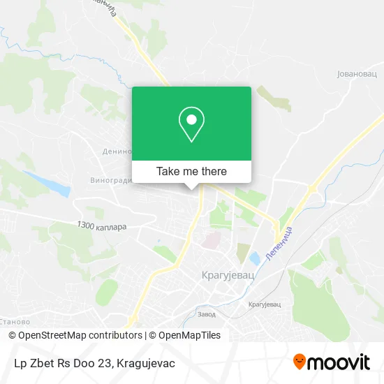 Lp Zbet Rs Doo 23 map