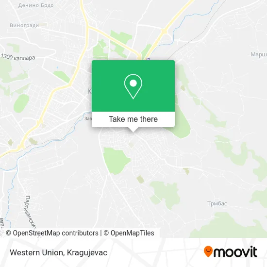 Western Union map