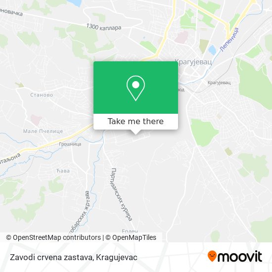 Zavodi crvena zastava map