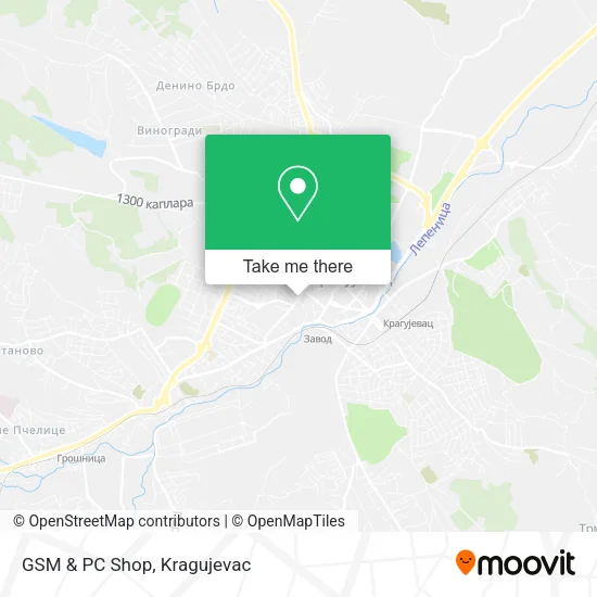 GSM & PC Shop map