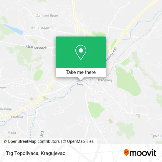 Trg Topolivaca map