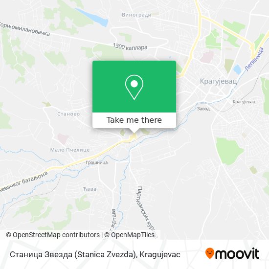 Станица Звезда (Stanica Zvezda) map
